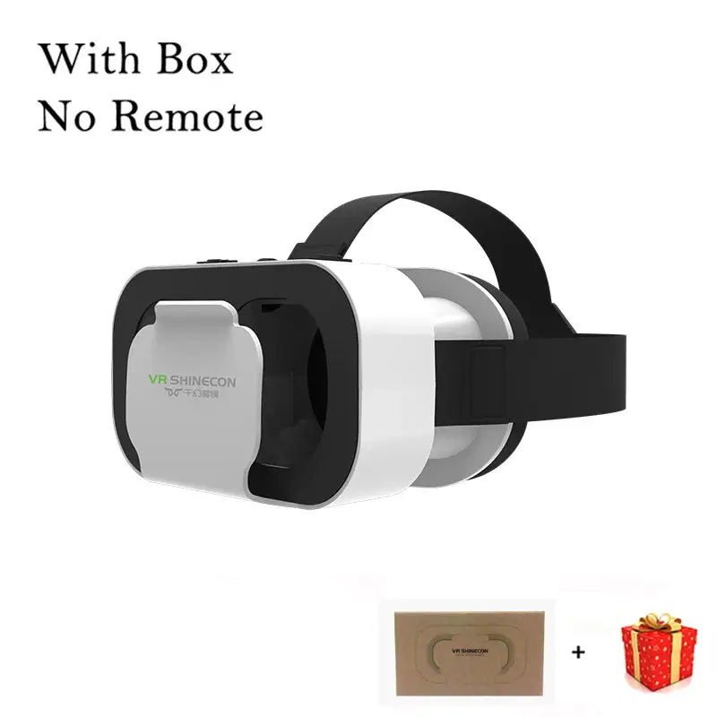VR Glasses Virtual Reality Headset Viar Devices Helmet 3D Lenses Smart Goggles For Smartphones Phone Mobile Gogle Game Accessory by All Mart Bristol Ltd