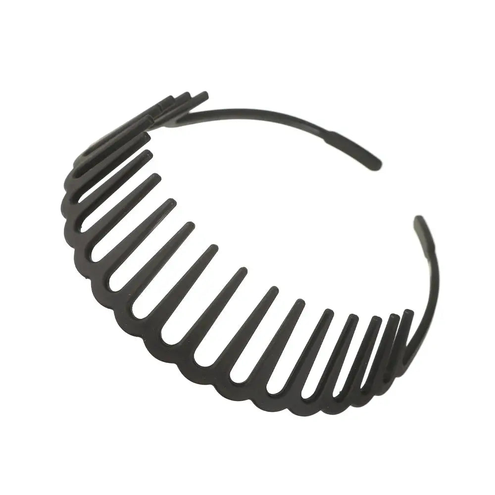 AWAYTR Women Pearl Rhinestones Antislip Hairband For With Teeth Hair Band Headband Hair Hoop Bezel Fashion Hair Accessories by All Mart Bristol Ltd