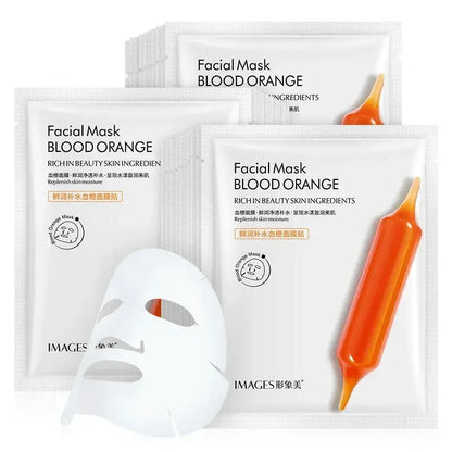 10pcs Centella Collagen Face Mask Moisturizing Refreshing Sheet Masks Hyaluronic Acid Facial Anti-Wrinkle Anti-aging Mask by All Mart Bristol Ltd
