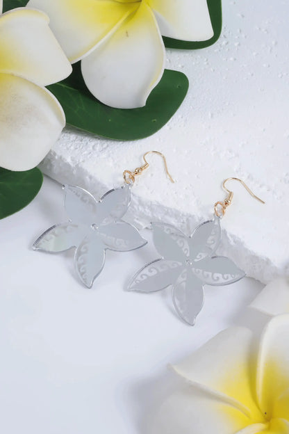 Hawaiian Acrylic Australia Designer Earrings Earring Accessories African Polynesian Jewelry Earring Women's Earrings for Women by All Mart Bristol Ltd
