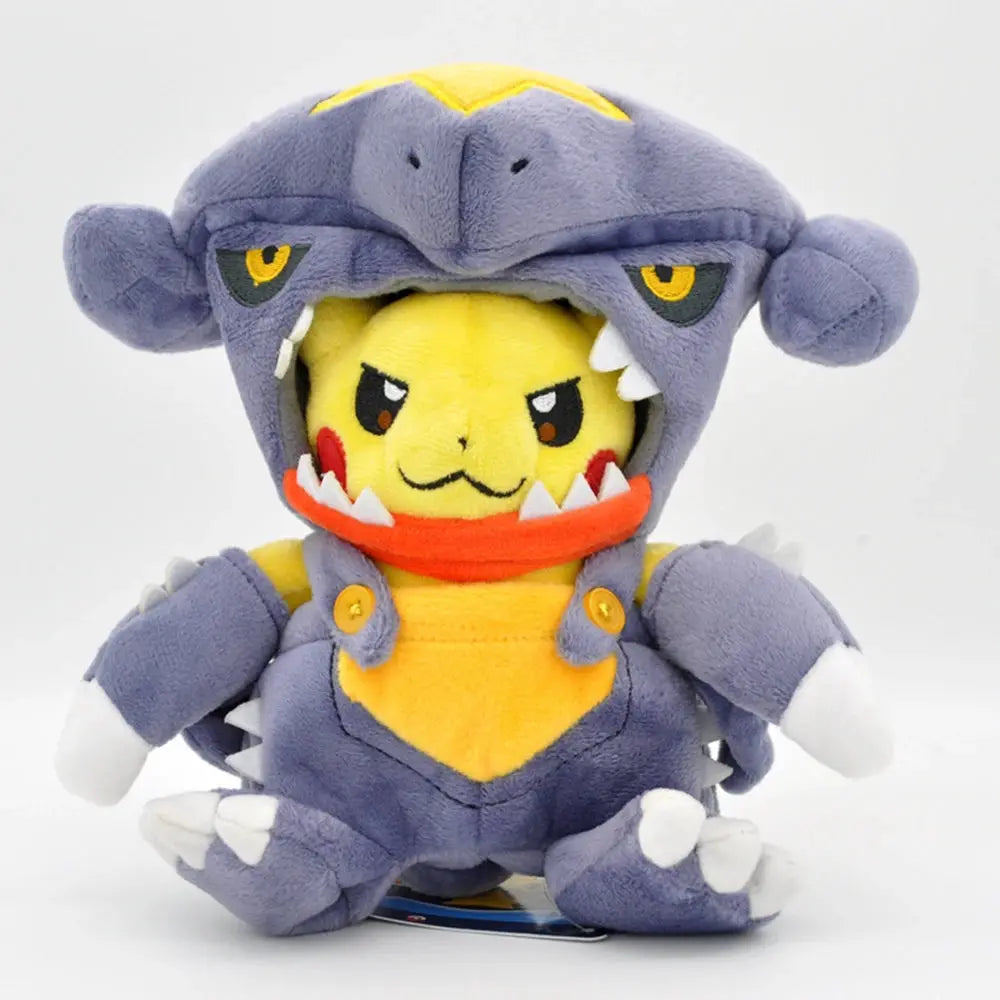 Cos Eevee Pikachu Cosplay Plush Toy Charizard Peluche Snorlax Garchomp Tyranitar Hydreigon Stuffed Animal Doll Plushies Toy Gift by All Mart Bristol Ltd
