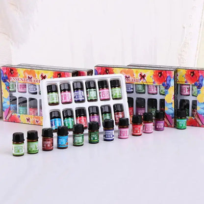 Essential Oil Set 12-bottle 3ML/0.13oz Defuse Essential Oils Water-soluble Natural Essential Oils For Diffuser Humidifier by All Mart Bristol Ltd