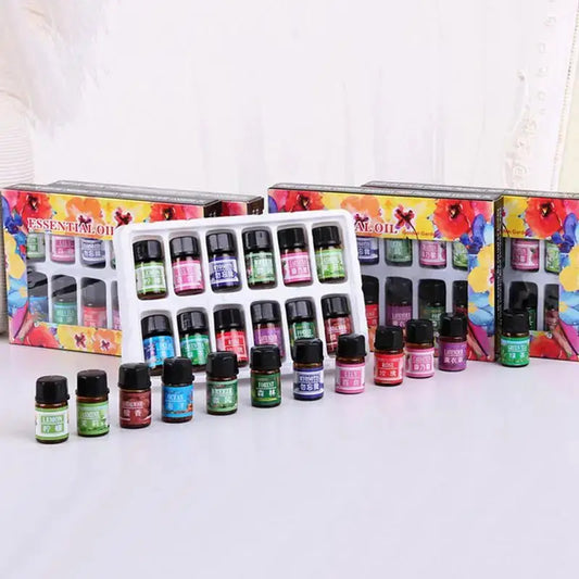 Essential Oil Set 12-bottle 3ML/0.13oz Defuse Essential Oils Water-soluble Natural Essential Oils For Diffuser Humidifier by All Mart Bristol Ltd