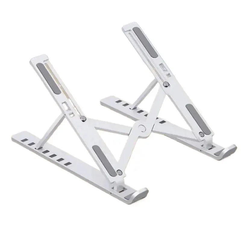 Universal Laptop Stand Foldable Adjustable Aluminum Alloy Notebook Holder Desktop Bracket for MacBook Air Pro Xiaomi by All Mart Bristol Ltd