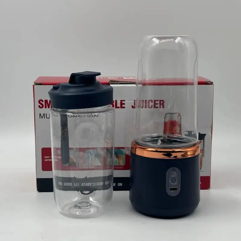 Portable Electric Fruit Juicer Blender 400ML 6 Blade Mixer by All Mart Bristol Ltd