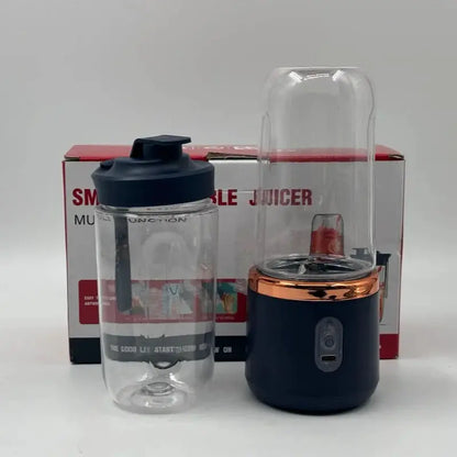 Portable Electric Fruit Juicer Blender 400ML 6 Blade Mixer by All Mart Bristol Ltd