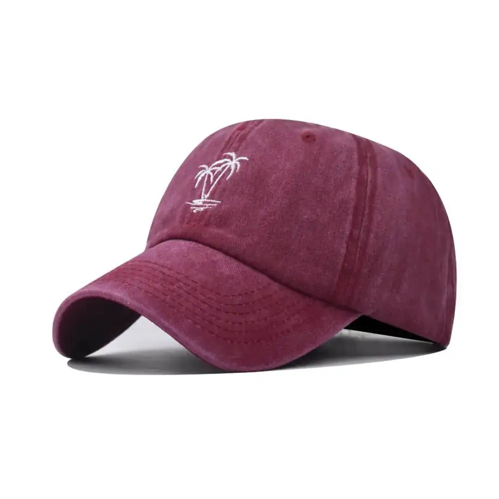 Fashion WASHED DENIM Baseball Cap Men Women Distressed Faded Caps Sunscreen Hats Adjustable Baseball Hats Outdoor Sports Hats by All Mart Bristol Ltd