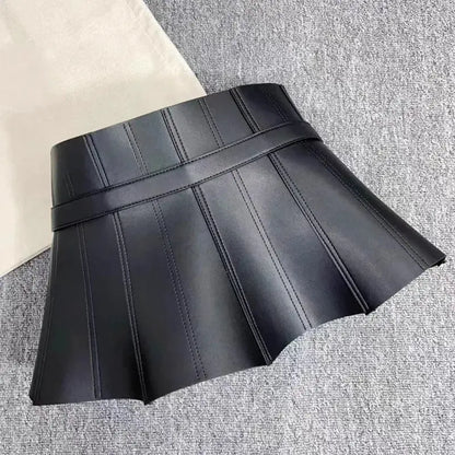 Women's Fashion PU Leather Corset Female Cummerbund Coat Waistband Dress Decration Wide Belt J223 by All Mart Bristol Ltd