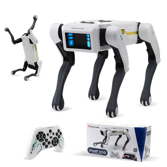 Intelligent AI RC Robot Dog Voice Dialogue APP Remote Control Programming Singing Dancing Machine Dog Kids Toys by All Mart Bristol Ltd