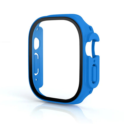 Glass+case For Apple Watch Ultra 49mm PC Bumper+Screen Protector Tempered luxury box Cover for apple watch ultra 2 Accessories by All Mart Bristol Ltd