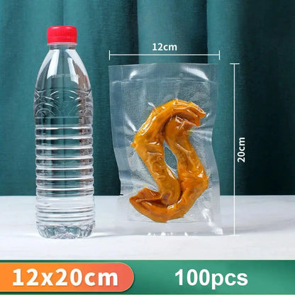 100 Count Food Vacuum Sealer Storage Bags for Z-21 by All Mart Bristol Ltd