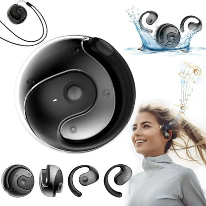 OWS Wireless Headphones Comfortable Ear Hook Touch Control Earbuds with Mic Wireless Bluetooth Headset for Phone Earphones Game by All Mart Bristol Ltd