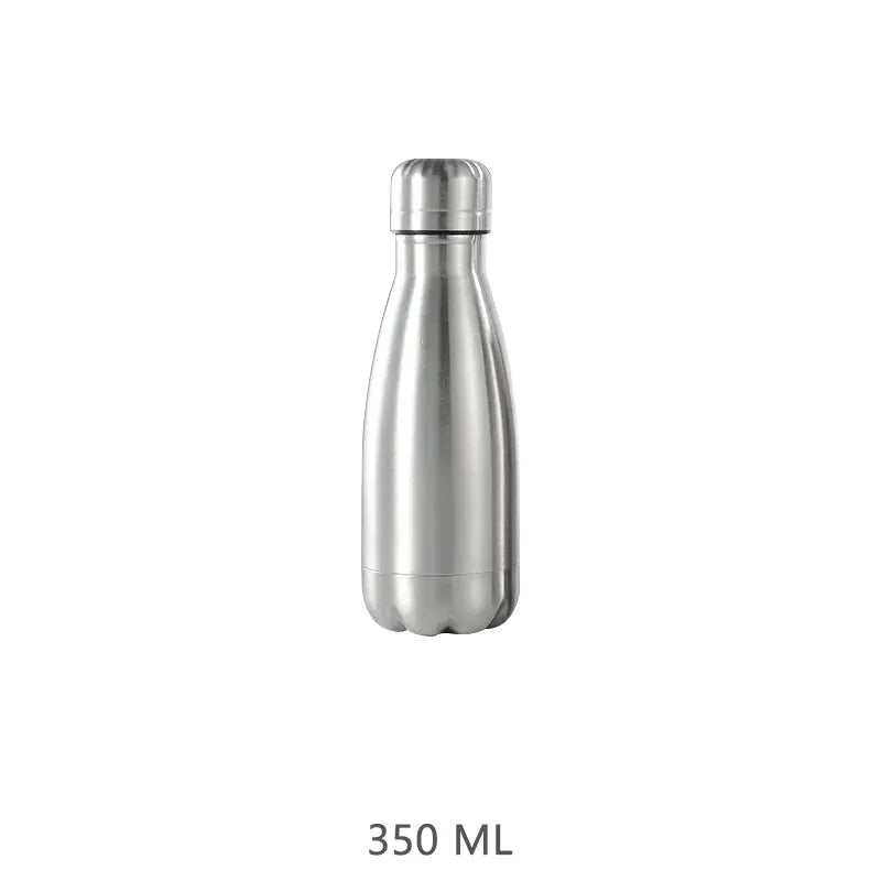 Stainless Steel Water Bottle Hot Cold Water Bottle for Travel Camping Sports Drink Bottles Drinkware Cup Hiking Water Bottle New by All Mart Bristol Ltd