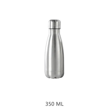 Stainless Steel Water Bottle Hot Cold Water Bottle for Travel Camping Sports Drink Bottles Drinkware Cup Hiking Water Bottle New by All Mart Bristol Ltd