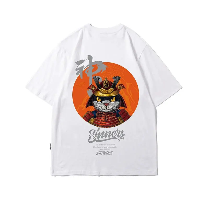 HMZ 2024 T Shirt Streetwear Men Oversized Hip Hop T-Shirt Print Harajuku Tshirt Summer Short Sleeve Cotton Loose Tops Tees Men by All Mart Bristol Ltd