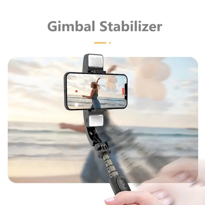 Gimbal Stabilizer Estabilizador Celular Smartphone Selfie Stick Fill Light Handheld Action Kameralar Bluetooth Tripod Gymbal by All Mart Bristol Ltd