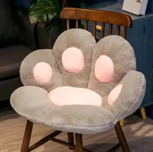 70*60cm Kawaii Cat Paw Plush Toys Cute Soft Stuffed Floor Cushion Chair Sofa Butt Pad for Home Room Decoration Office Nap Dolls by All Mart Bristol Ltd