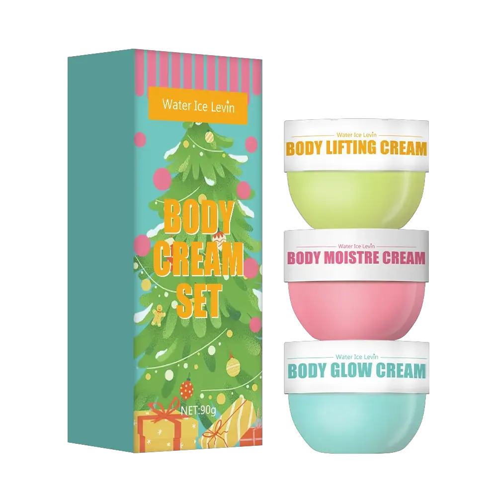 New 3-piece skin care set, body glow cream, firming body cream, body moisturizer for firming and lifting body skin by All Mart Bristol Ltd