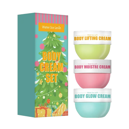 New 3-piece skin care set, body glow cream, firming body cream, body moisturizer for firming and lifting body skin by All Mart Bristol Ltd