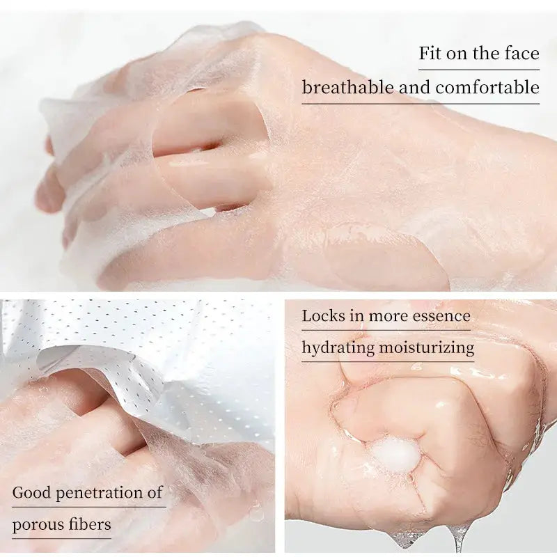 1 Pcs Animal Moisturizing Face Mask hydrating Facial Mask Collagen Hyaluronic Acid Sheet Masks Skin Care Facial Care Products by All Mart Bristol Ltd