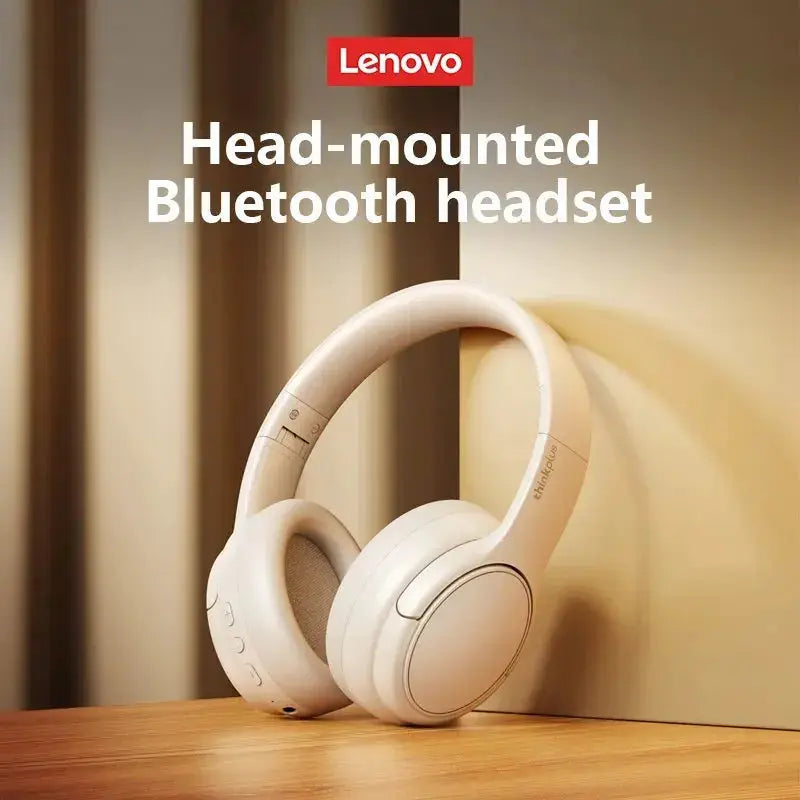 Original Lenovo TH20 Wireless Bluetooth 5.3 Headphones Dual Mode Headset Foldable Sport Headphone Music Headset Gaming Earphone by All Mart Bristol Ltd