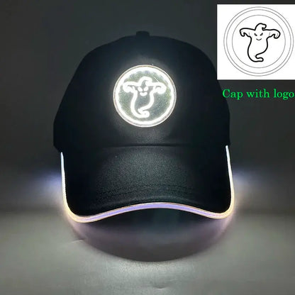 Wholesale Baseball Caps Night Glow Light Cap Boys Girls Fashion Headwear Costumes Accessory Caps Hats by All Mart Bristol Ltd