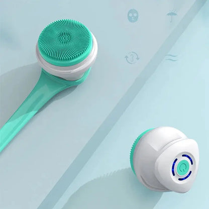 Electric 5-in-1 Rechargeable Body Cleaning Bath Brush Set by All Mart Bristol Ltd