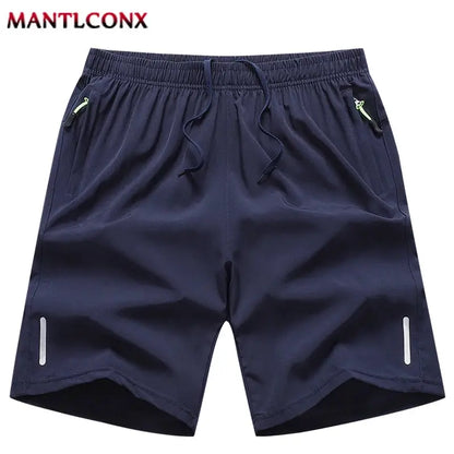 Summer Men's Sport Shorts Cool Sportswear Running Shorts Casual Bottoms Gym Fitness Training Jogging Short Pants Men Black Gray by All Mart Bristol Ltd