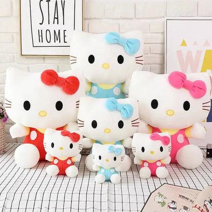 Big Size Sanrio Plush Hello Kitty Plush Room Decor Plushies Kawaii Dolls Hello Kitty Stuffed Animal Toy Ragdoll Home Xmas Gift by All Mart Bristol Ltd