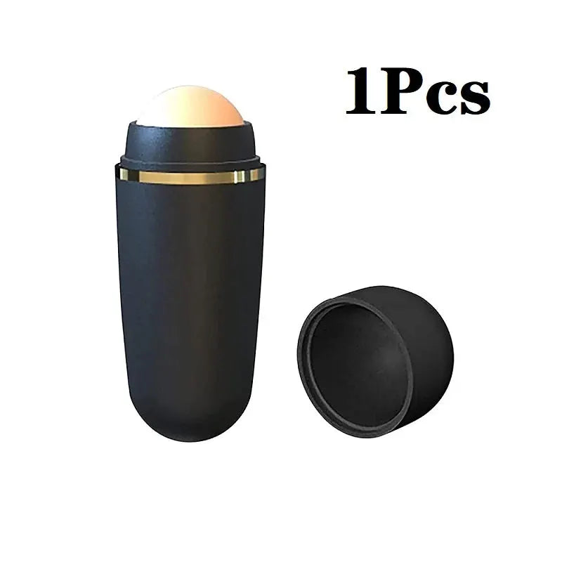 Face Oil Absorbent Volcanic Roller Portable Reusable Oil Control On the Go Instant Results Remove Excess Shine for Oily Skin by All Mart Bristol Ltd