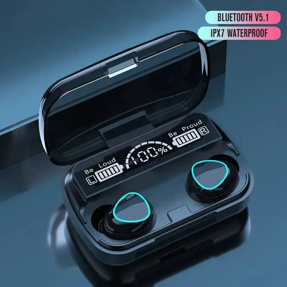 M10 TWS Wireless Headphones fone Bluetooth-compatible Earphones In-Ear Headset Sports Stereo Noise Canceling Earbuds for Xiaomi by All Mart Bristol Ltd