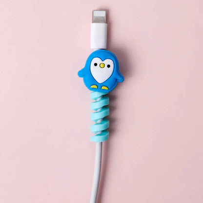 Cute Cable Protector Bites Wire Cable Organizer Winder Saver USB Charging Cable Data Line Earphones Cord Protector Cover by All Mart Bristol Ltd