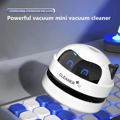 Smart Robot Vacuum Cleaner Desk Table Dust Vacuum Mini Car Vacuum Cleaner Detachable Nozzle Household Pet Hair Cleaning Tools by All Mart Bristol Ltd