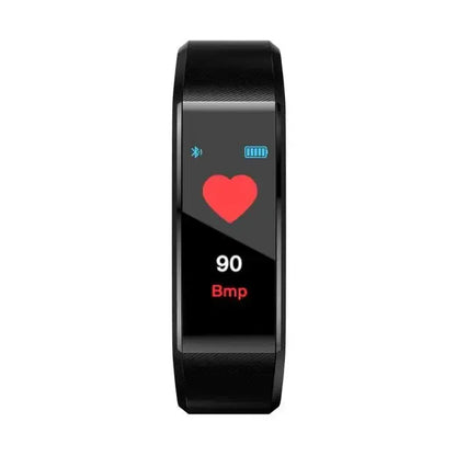 Smart Sports Bracelet Men and Women Pedometer Heart Rate Blood Pressure Fitness Tracker Smartwatch Bluetooth for iOS android+BOX by All Mart Bristol Ltd