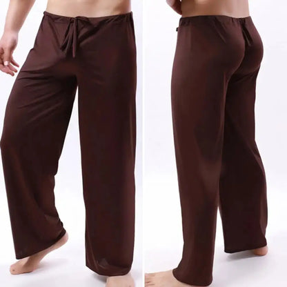 Men Sweatpants Trendy Soft Pajama Pants For Men Quick Dry Straight Full Length Men Gym Pants Men Clothing by All Mart Bristol Ltd