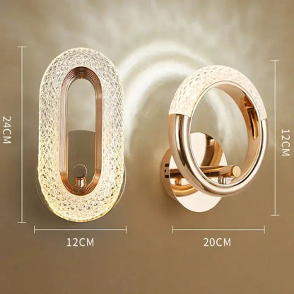 LED Wall Lamp Modern Nordic Wall Light Sconces Indoor Lighting for Living Room Bedroom Bedside Light Fixture Wall Decor Bathroom by All Mart Bristol Ltd