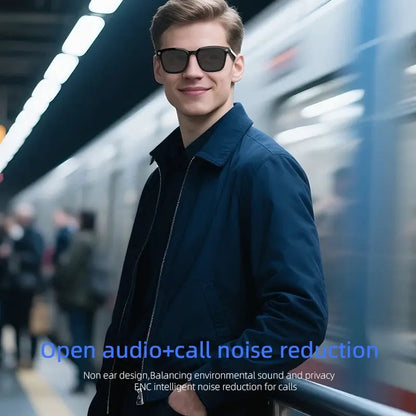 AI Smart Glasses 4K HD 800W Pixel Camera Video Outdoor Sport Sunglasses AI ChatGPT Translation Recording Bluetooth Call Glasses by All Mart Bristol Ltd