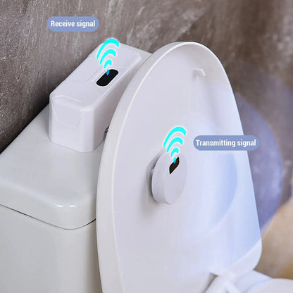 Automatic Toilet Flusher Touchless Toilet Flush Kit USB Rechargeable Versatile 20cm Sensing Distance IPX6 Water Proof for Home by All Mart Bristol Ltd