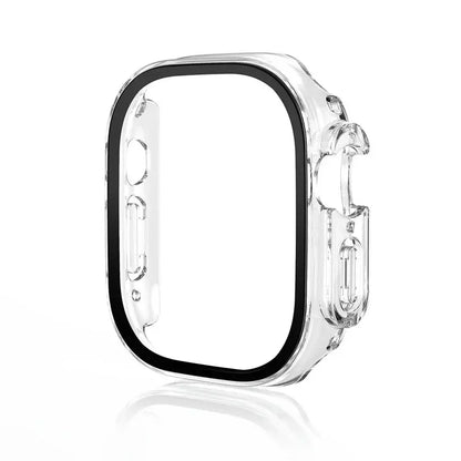 Glass+case For Apple Watch Ultra 49mm PC Bumper+Screen Protector Tempered luxury box Cover for apple watch ultra 2 Accessories by All Mart Bristol Ltd