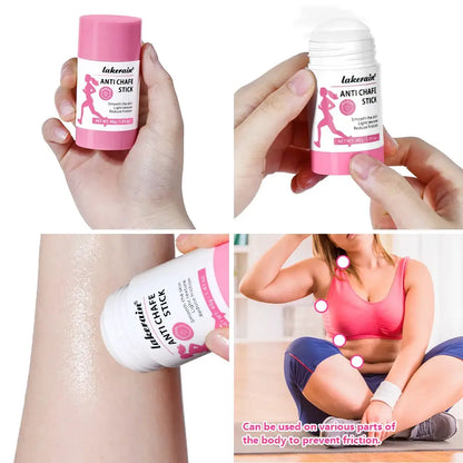 Anti-Chafing Stick Friction Reducing Protection Moisturizing Dry Skin Running Chafe Stick For Heel Lower Arm Thigh Skin Care by All Mart Bristol Ltd