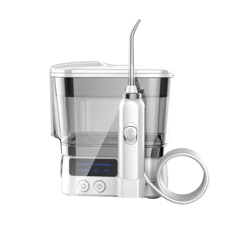 Oral Irrigator Multifunctinal Flosser Tooth Cleaner 600ml Electric Dental Oral Hygiene Water Nozzles 10 Modes 4 Jet Tips IPX7 by All Mart Bristol Ltd