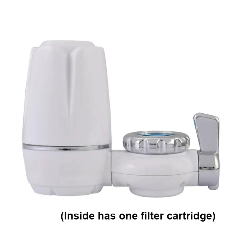 Faucet Water Purifier with Washable Ceramic Filter Cartridge Tap Water Filter For Household Kitchen Faucet Percolator by All Mart Bristol Ltd