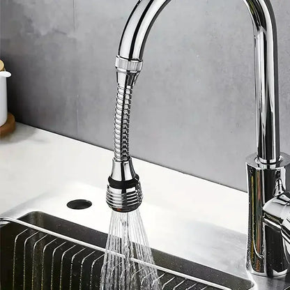 360° Rotating Kitchen Faucet Pressurized Anti-Splash Extended Filter Foam Universal Faucet Head Sprayer for Kitchen by All Mart Bristol Ltd