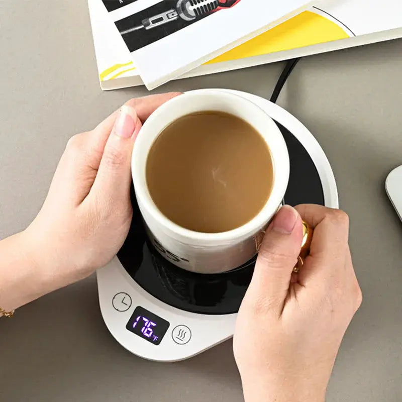Electric Cup Warmer with 3 Adjustable Temperature Settings by All Mart Bristol Ltd