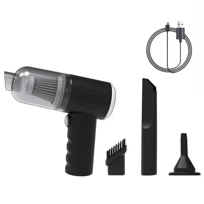 9000Pa Wireless Car Vacuum Cleaner USB Charging 1200mAh Portable Cleaning Appliance Mini Wet and Dry Vacuum Cleaner Household by All Mart Bristol Ltd