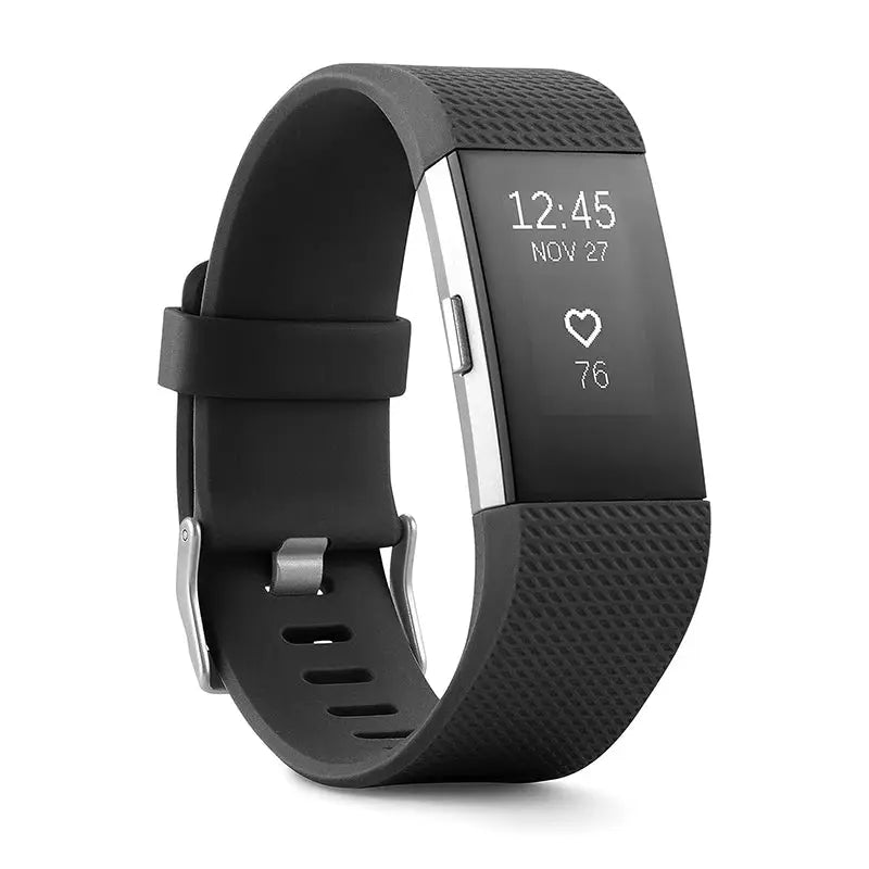 Fitbit Charge 2 smart wristband heart rate monitoring exercise pedometer fitness sleep call notification GPS IOS Android by All Mart Bristol Ltd