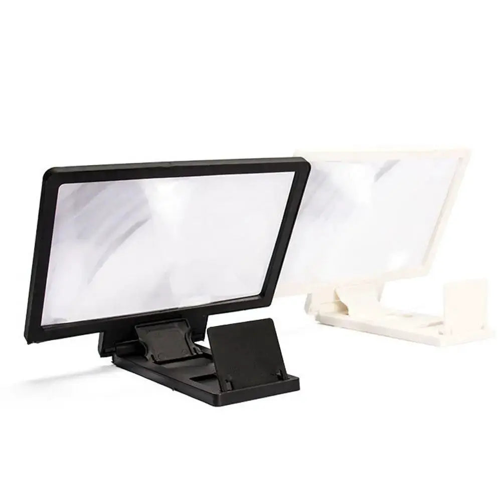 Screen Magnifier HD Screen Magnifying Glass Eye Protection Lightweight Portable Screen Enlarge Magnifier Phone Holder by All Mart Bristol Ltd