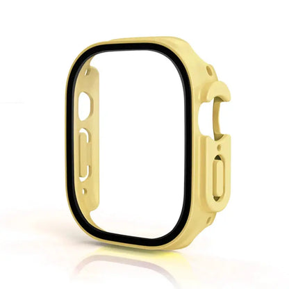Glass+case For Apple Watch Ultra 49mm PC Bumper+Screen Protector Tempered luxury box Cover for apple watch ultra 2 Accessories by All Mart Bristol Ltd