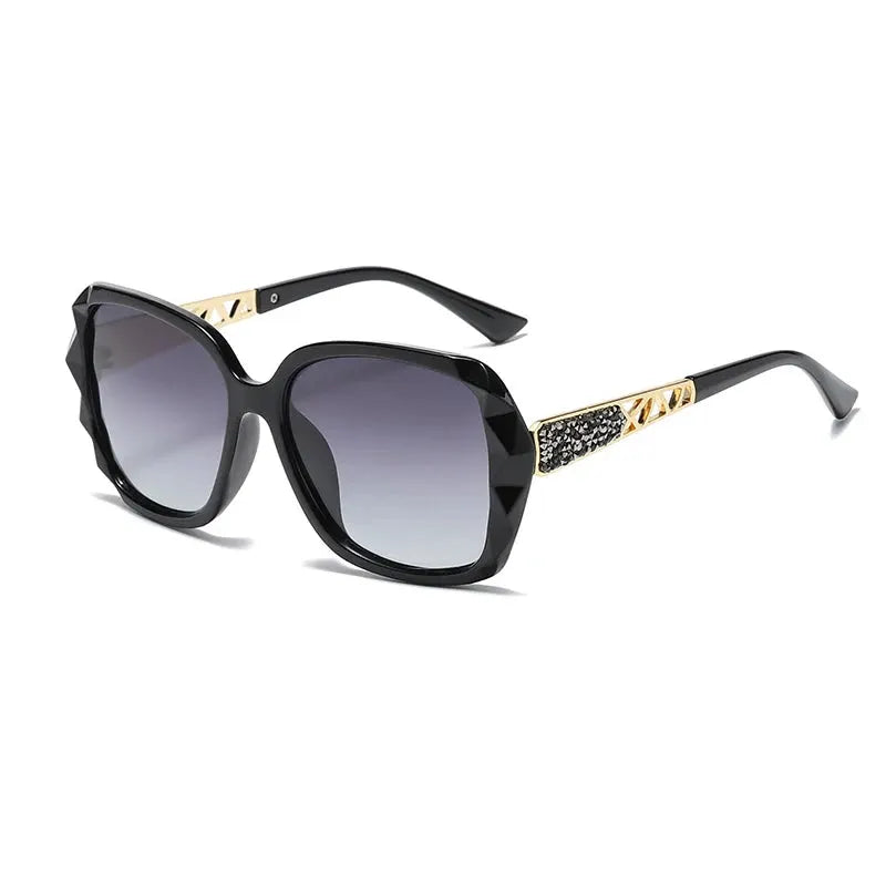 The new 2022 big box polarized sunglasses han edition tide female uv web celebrity sunglasses driving round glasses female by All Mart Bristol Ltd