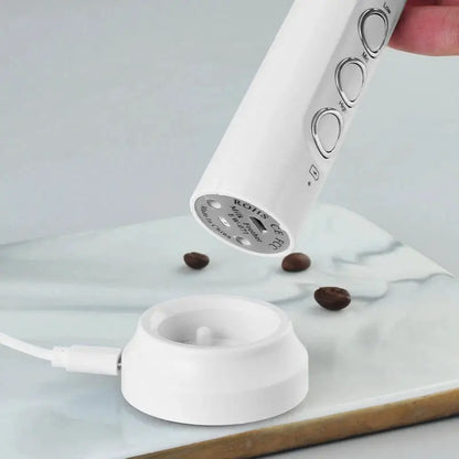 3-in-1 Electric Handheld Milk Frother and Drink Mixer by All Mart Bristol Ltd